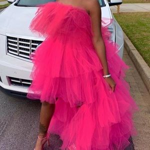 Top and bottom tulle skirt set